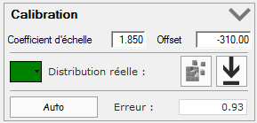 Outils de calibration