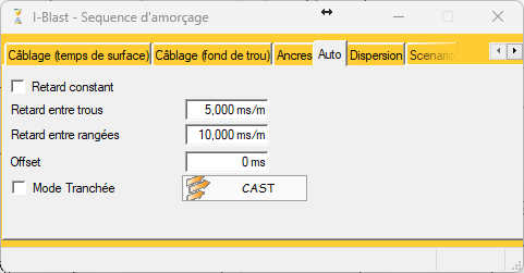Fenêtre Séquence