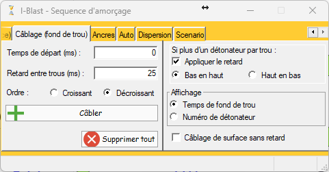 Fenêtre Séquence