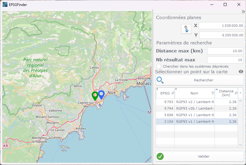 EPSGFinder