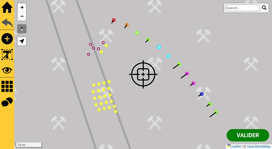 Mode création de trou